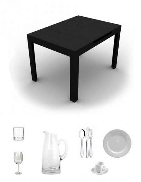 Table 180 noire