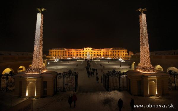 Zimná atmosféra zámku Schönbrunn 01-02 © Gerhard Fally