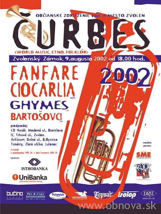 Curbes 2002 poster