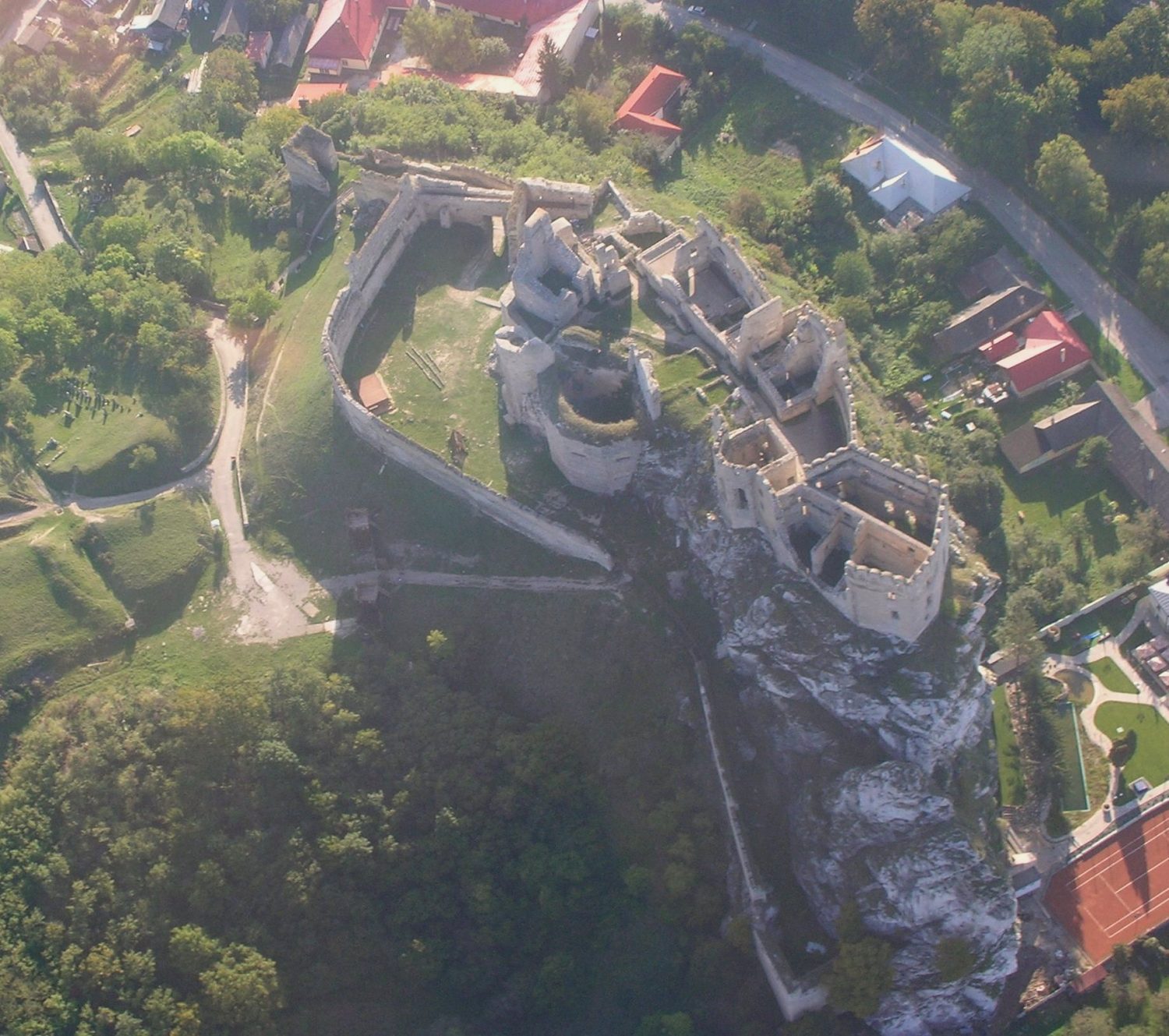 Hrad Beckov - september 2007, foto: uskalienka