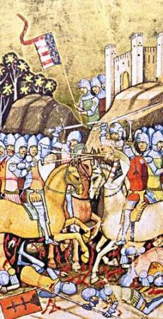 Bitka pri Rozhanovciach (1312), Obrázková kronika