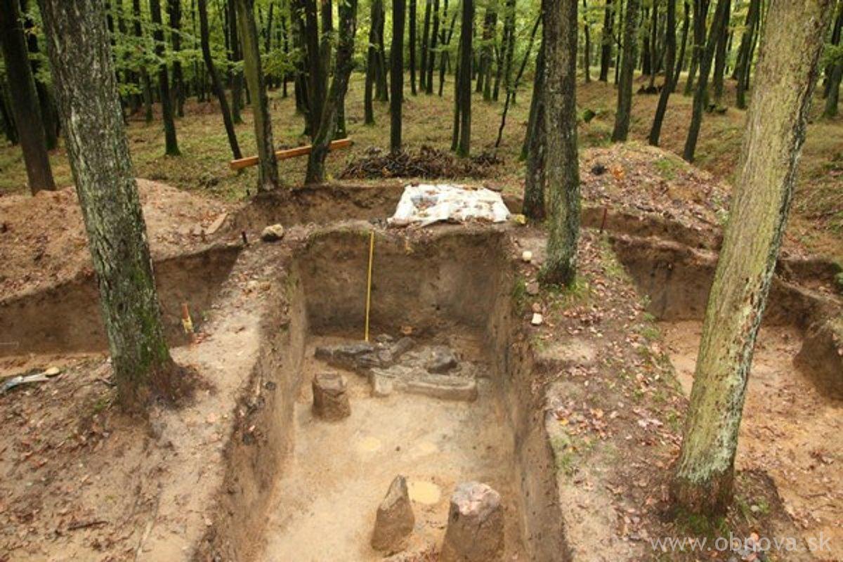 Archeologické nálezisko v Bojnej.(Zdroj: TASR)